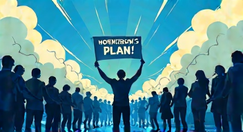 Revolte gegen Stillstand: Hoskinsons Plan