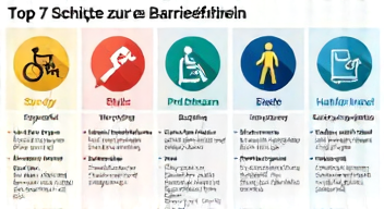 Das sind die Top 7 Schritte beim Barrierefreiheit