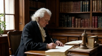 Ich bin Immanuel Kant, Philosoph, und erörtere das Wohl des Einzelnen (5/10)