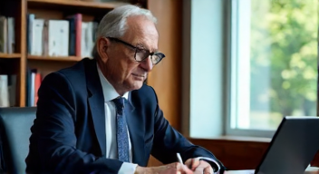 Ich bin Prof. Dr. Klaus Becker, Ökonom (8/10)