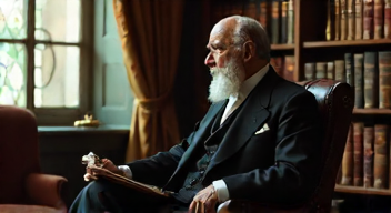 Ich bin Sigmund Freud (Vater der Psychoanalyse, 1856-1939). Die Psyche und der Umgang mit Identität (7/10)