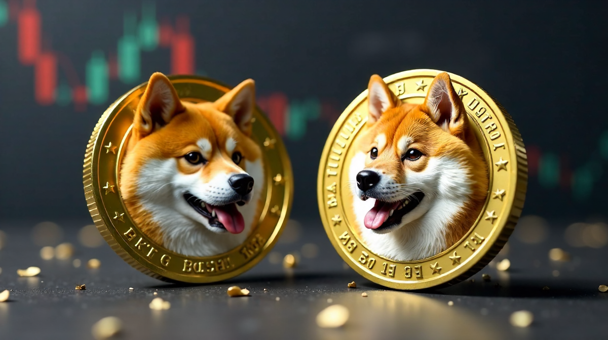 Meme-Coins im Fokus: Dogecoin, Shiba Inu und der Zinsentscheid 2026