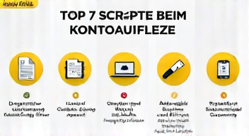 Das sind die Top 7 Schritte beim Kontoauflösen