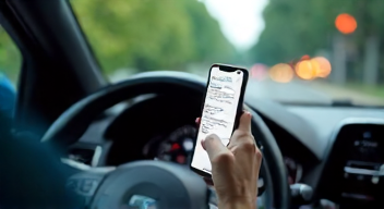Ein persönlicher Blick auf das Handy am Steuer (1/10)