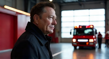 Ich bin Elon Musk, Tech-Milliardär, 54 Jahre, und betrachte die Technologie in der Feuerwehr (4/10)