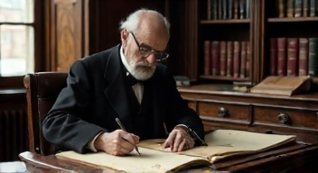 Ich bin Sigmund Freud (Vater der Psychoanalyse, 1856-1939) und erforsche das menschliche Verhalten (7/10)