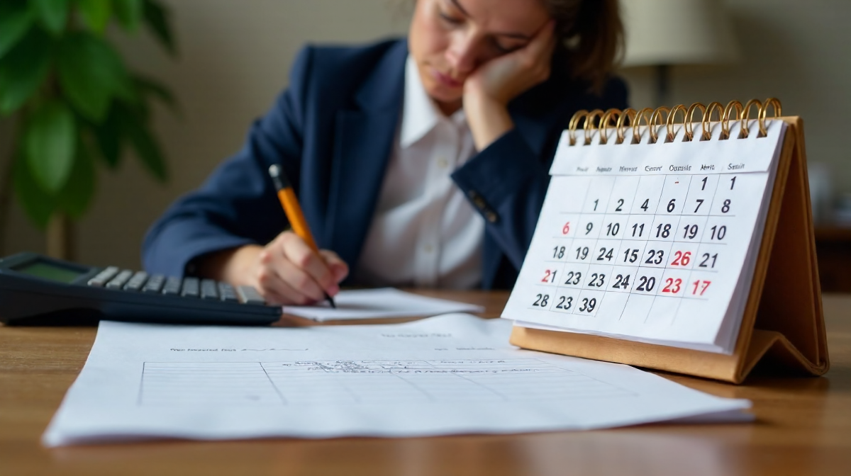 Steuern, Verspätungsstrafen und ihre Folgen für Steuerzahler im Blick