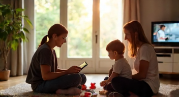 Technologische Unterstützung für Eltern und Kinder