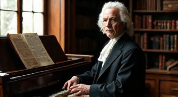 Ich bin Johann Sebastian Bach (Komponist, 1685-1750) und beantworte deine Frage